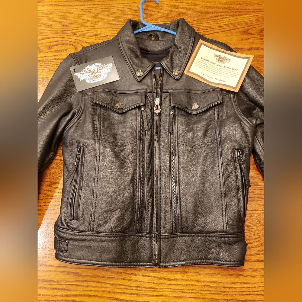 Woman's Black Leather Jacket